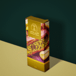 مكعب الشوكولاتة الذهبي بالتمر – كنافة التمر